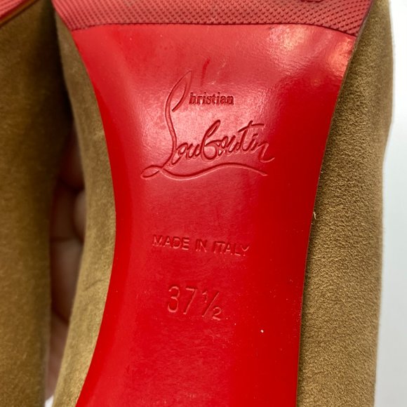 🌷❤️‍🔥FINAL SALE 🔥 NO OFFERS🌷💥Christian Louboutin Simple Pump 70 37.5 - Picture 8 of 11